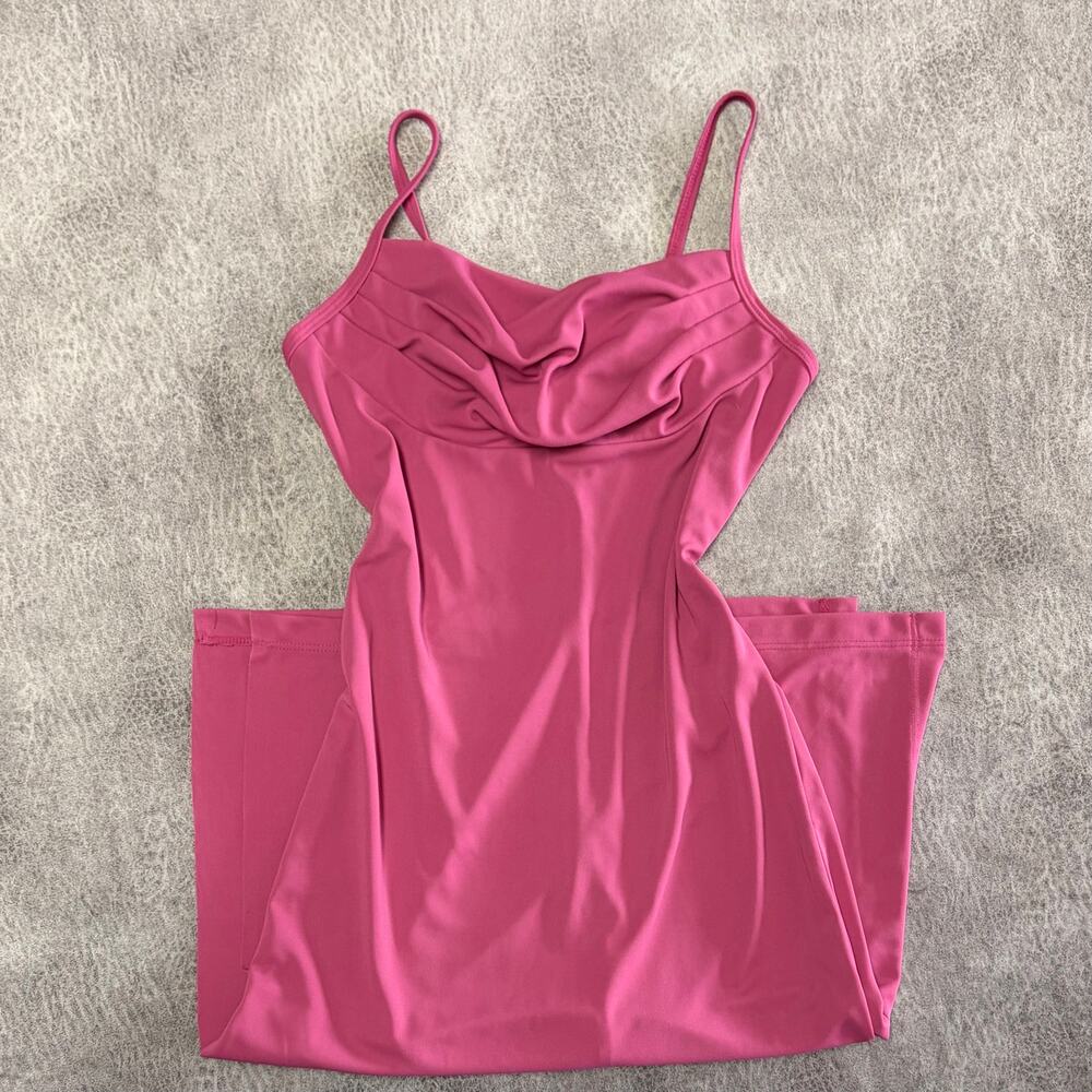 Vintage Rampage Cowl Maxi Sleeveless Dress